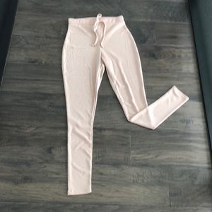 PRETTY LITTLE THING LEGGINGS-NUDE